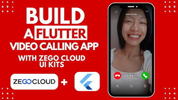 How to build a Video calling app in flutter Using the ZEGOCLOUD UIKits 