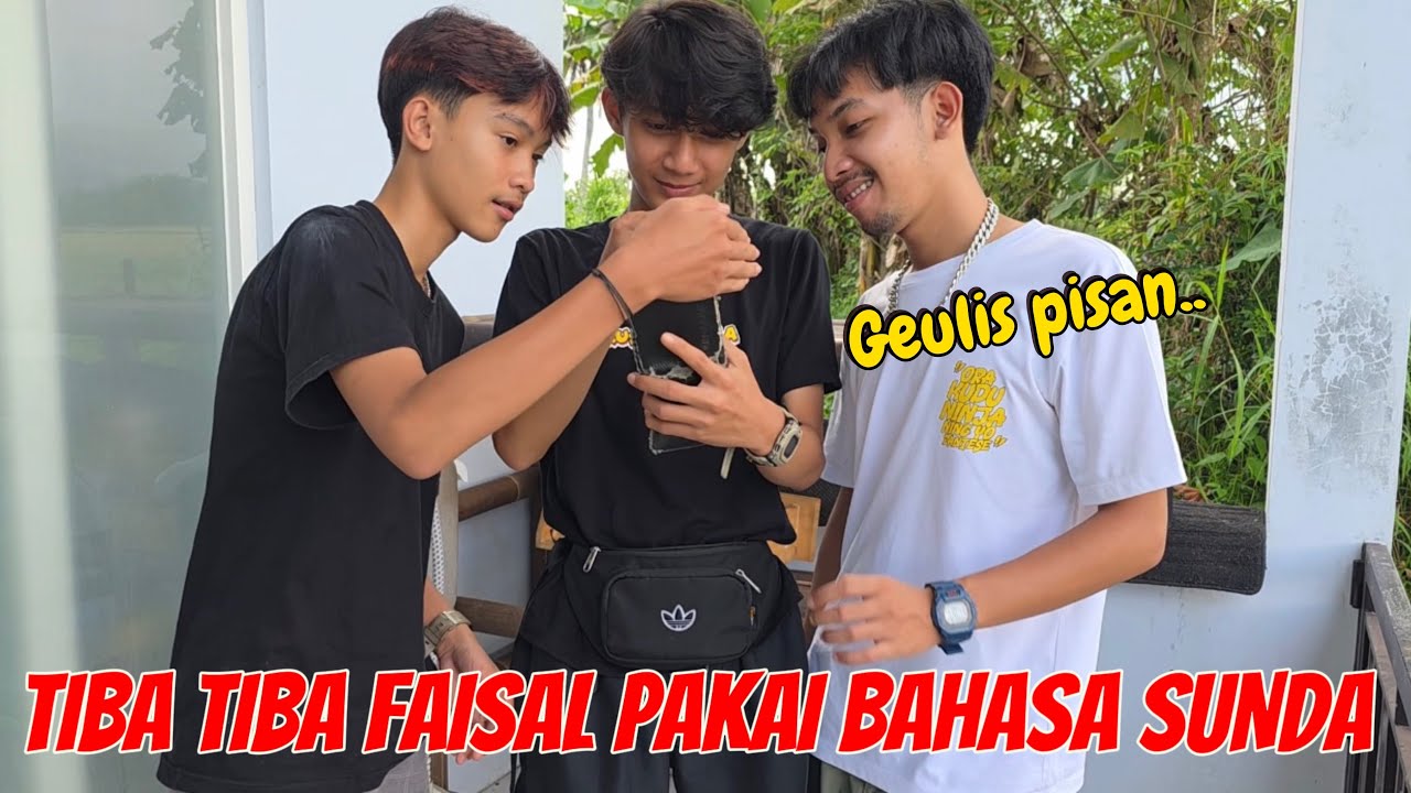 PULANG MUDIK FAISAL PINTAR BAHASA SUNDA