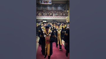 Thumbnail of Ladies and gentlemen of the UNNES academic senate enter the graduation hall #unnes #graduation