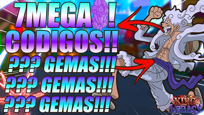 6 MEGA CÓDIGOS QUE AINDA FUNCIONAM no KING LEGACY! (KING PIECE) PEGUE ANTES  QUE EXPIRE!!! 