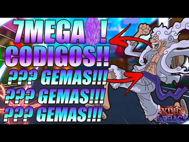 12 MEGA CÓDIGOS *FUNCIONANDO* NO KING PIECE