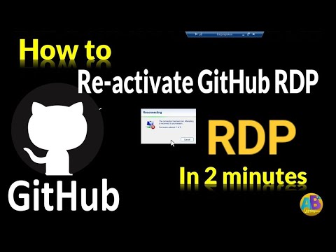 Re-activate GitHub RDP easily: step by step process Part-3 || Learninginns