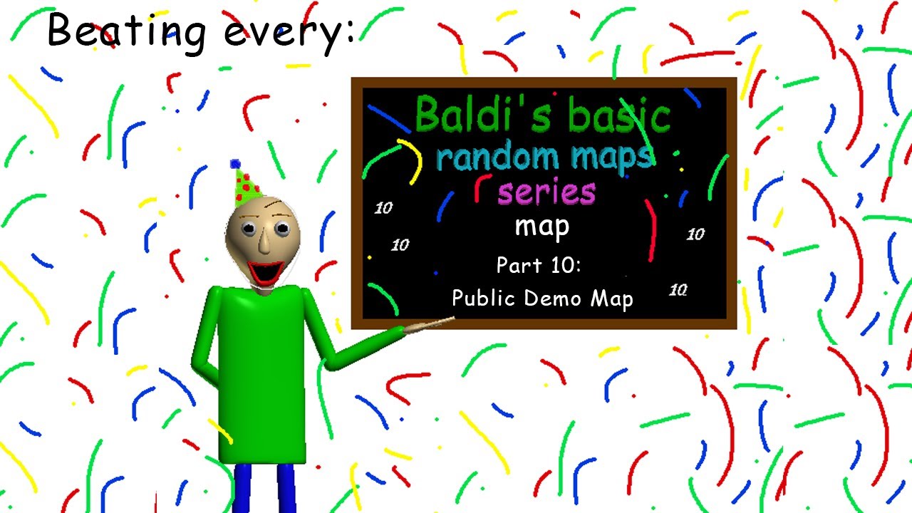 Beating every BBRMS map. (Part 10: Public Demo Map) - YouTube