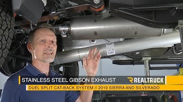 How to Install Gibson Exhaust Systems on a 2019 GMC Chevy 1500 Crew Cab 5.3 V8
