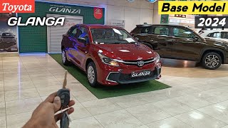 Toyota Glanza Base Model E 2024 ❣️| मात्र ₹ 6.86 लाख में Base Model हों तो Glanza जैसा 👌|