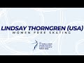 Thorngren (USA) | Women FS | ISU WJ Figure Skating Championships 2022 | Tallinn | #WorldJFigure