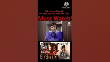 Theatre - The Myth of Reality Official Trailer Reaction 🤯 | #rimakallingal #sajinbaabu | Volxter |
