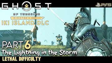 Ghost of Tsushima Iki Island DLC Part 6 | Lethal Difficulty | First Blind Playthrough | PS5 HD
