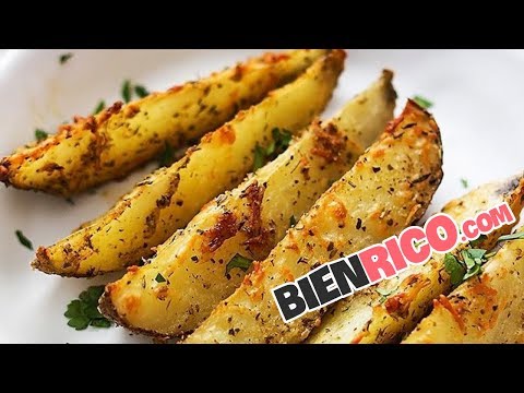 Video: Cómo Hornear Patatas Aromáticas Con Parmesano Y Ajo