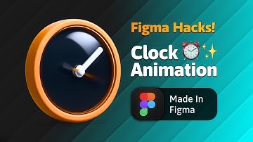 Analog Clock Animation like COC #figma #figmatutorial #figmaanimation #ui #game #loop 