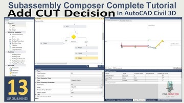 Subassembly Composer Pt.13 | Add CUT Decision in Subassembly Composer | Sub Assembly Composer Lesson