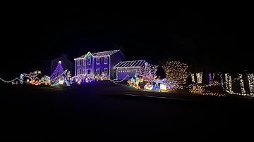 2024 - Christmas on Jay Way  - Griswold Intro - Light O Rama - Christmas Lights to Music