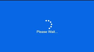Creating window's loading screen using HTML and CSS