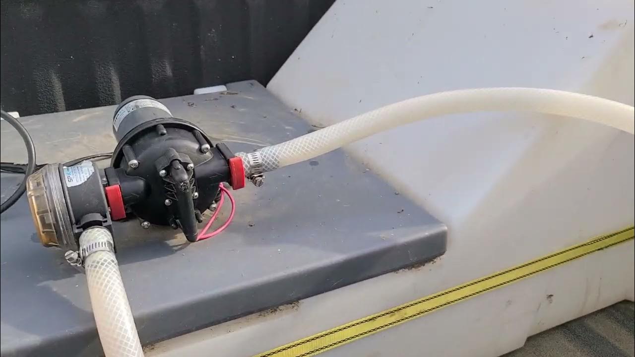 Truck bed water tank YouTube