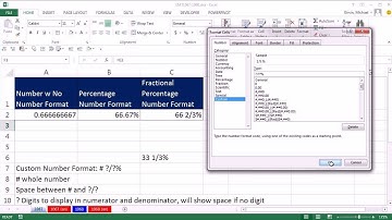 Excel Magic Trick 1067: Displaying Fractional Percent in Excel like: 33 1/3 % or 3/10%