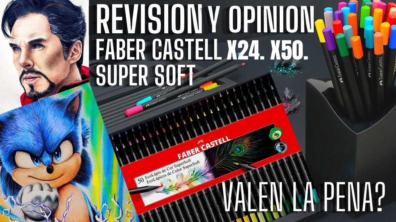 100 Lapices De Colores Profesionales Super Soft Faber Castell