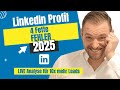 LinkedIn Profil optimieren: 10x Leads generieren mit LinkedIn - Vermeide diese 4 Fehler!