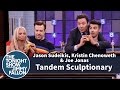 Tandem Sculptionary with Jason Sudeikis, Kristin Chenoweth and Joe Jonas