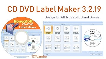 RonyaSoft CD DVD Label Maker 3.2.19 | Label Design for All Types of CD and Drives