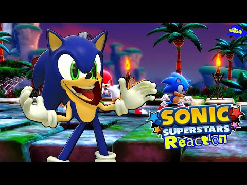 Sonic Reacts To Sonic Superstars - Announce Trailer