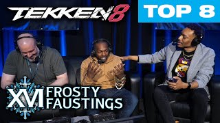 Frosty Faustings XVI 2024 TEKKEN 8 TOP 8 (Hwoarang King Yoshimitsu Xiaoyu) Offline Tourney