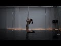 Pole Art Routine 167 - Level 1 (Two Feet - I Feel Like I'm Drowning)