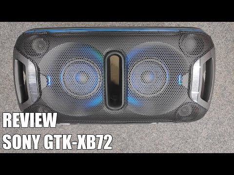 Review Sony GTK-XB72 - Nuevo Altavoz Bluetooth para Fiestas