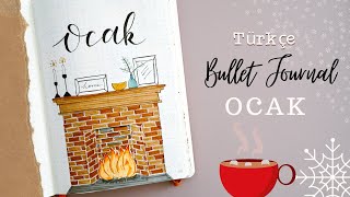 Türkçe Bullet Journal / OCAK 2021 Planlayıcı