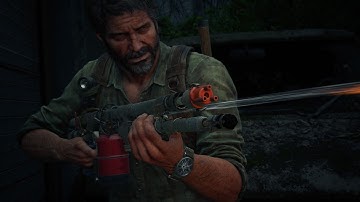 The Last Of Us Part 1 Weapon Showcase - Flamethrower