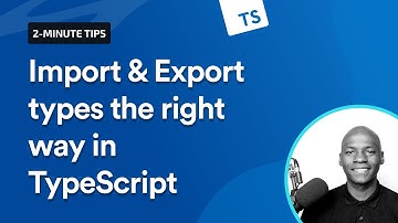 ⚡ ️Import & Export types the right  way in TypeScript (#shortips )