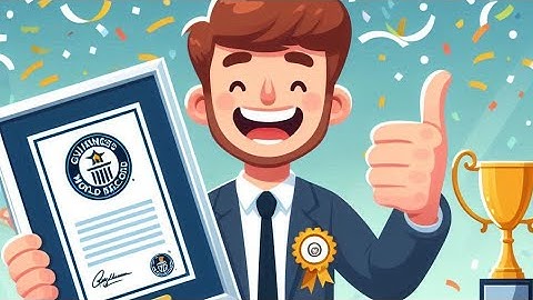 How much money you get when you qualify for Guinness book of World record? 💵📜