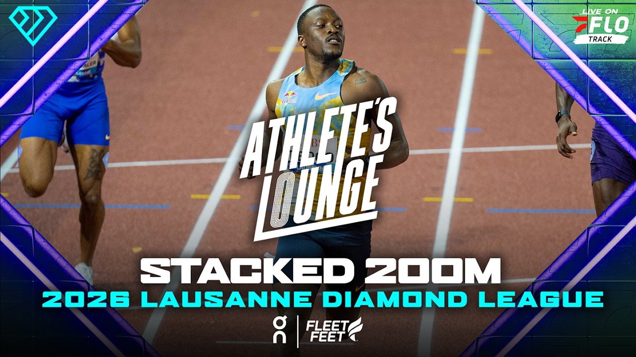 Letsile Tebogo Takes on STACKED Field in 200m at Lausanne Diamond League 2026 | Athletes Lounge