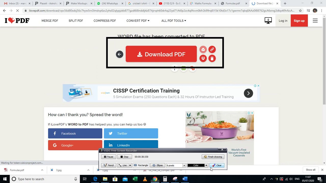 Word To Pdf Convert YouTube Word to pdf convert youtube