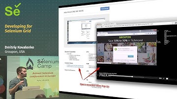 Developing for Selenium Grid (Dmitriy Kovalenko, USA)