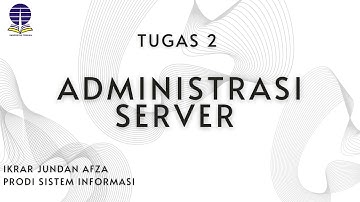 TUGAS 2 ADMINISTRASI SERVER proses instalasi nfs server