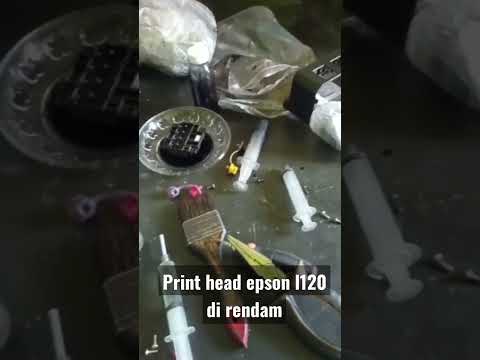 cara mengatasi print head buntu epson l120 #short#jackarif