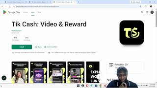 Aplikasi Tik Cash Video & Reward Asli atau Palsu. Bisakah Anda menarik uang darinya? screenshot 3