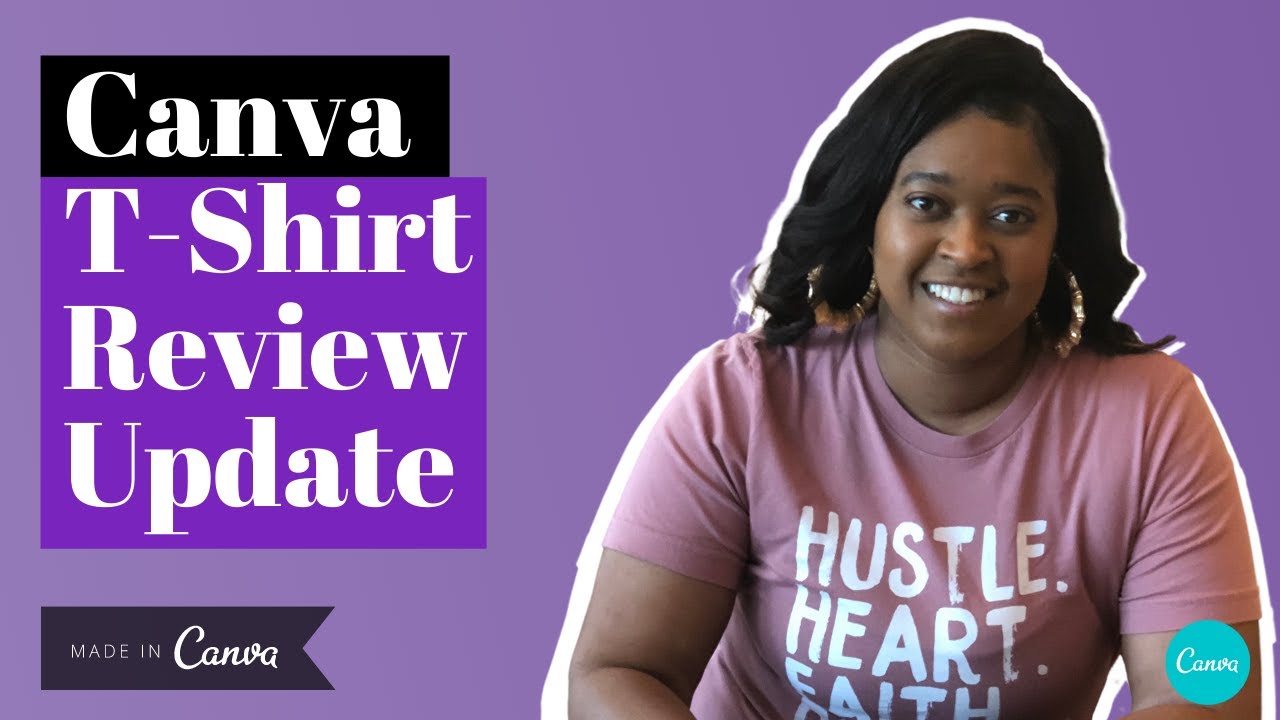 Canva T-Shirt Review Update : A Year Later // Canva T-Shirt