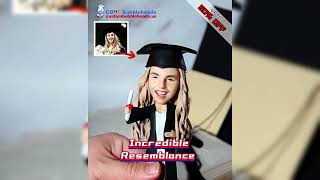 Custom Bobbleheads Unique Grad Gifts 2025 - Super Similarity, Free Proof