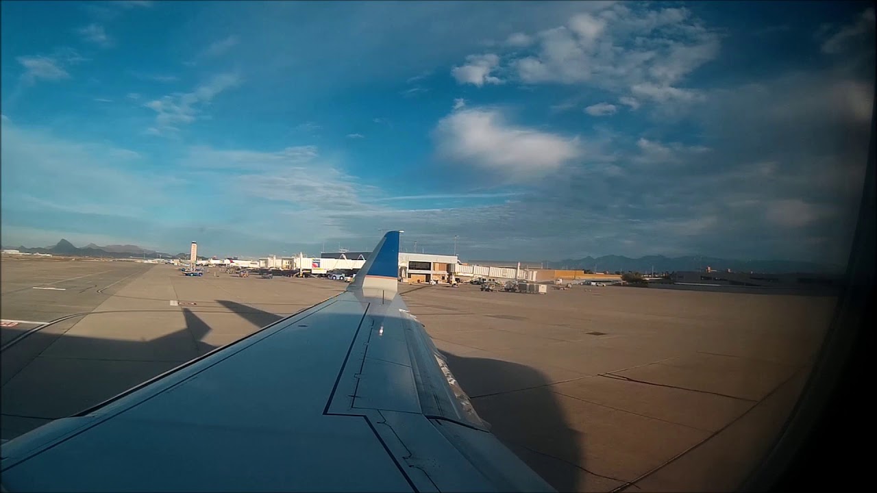 GUSTY takeoff from Tucson | PLUS an EXPLANATION of GROUND OPERATIONS ...