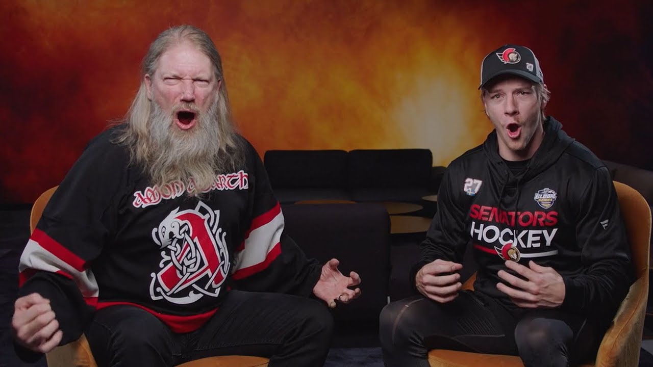 Growling Lessons with Amon Amarth's Johan Hegg and Ottawa Senators Parker Kelly