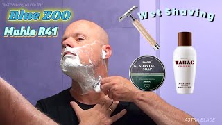 Muhle R41 Blue ZOO Wet Shaving TABAC After Shave