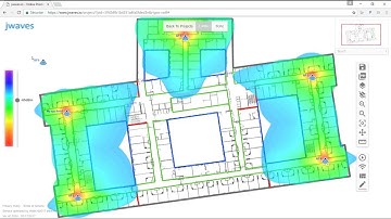 www.jwaves.io free online DECT & WIFI surveys / simulation /planning