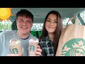 trying the entire *NEW* summer menu from Starbucks!!