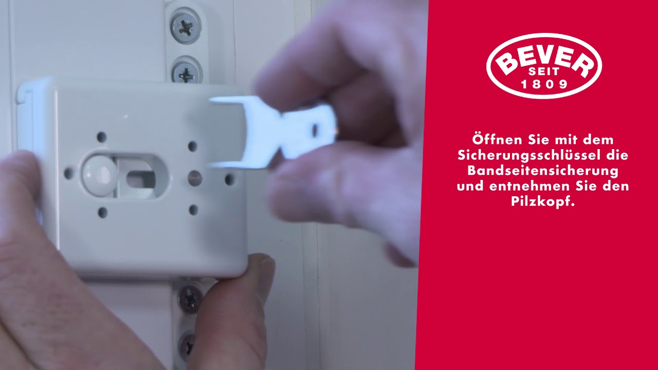 Bever & Klophaus GmbH, STUCO SAFE Fenstersicherung, Bandseitensicherung ...