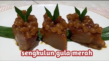 SENGKULUN GULA MERAH ini rasanya bener enak dan legit