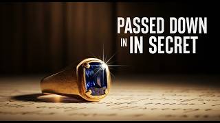 De saffieren ring die historici verbinden met de heilige traditie.