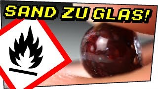 Wir machen uns GLAS mit dem SCHWEIßBRENNER! - Gefährliche Experimente #111