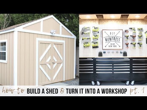 Shed-Shop Series (Ep. 1): Introduction & How To Build A Shed Floor Shed-Shop Series (Ep. 1): Introduction & How To Build A Shed Floor