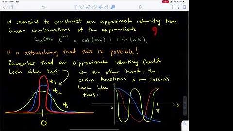 Introduction to Fourier analysis: Lecture 3